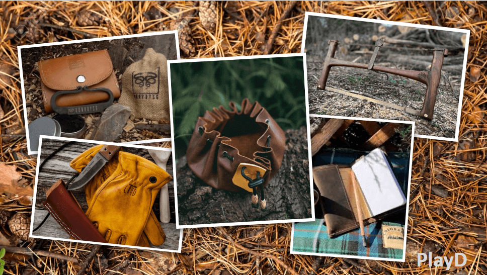 Material testeado por la escuela de supervivencia y bushcraft playd.es