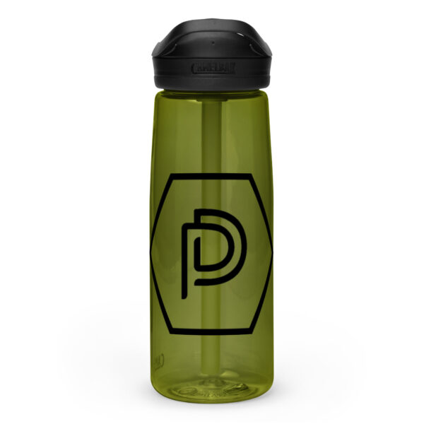 Botella de agua deportiva