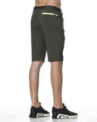 SOLOYEE Pantalones Trekking Hombre Montaña Pantalones Convertible Cortos,Impermeable Secado RáPido Transpirable Anti-ArañAzos Trabajo Pantalones Senderismo