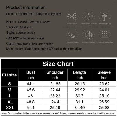 MakingDa Chaqueta impermeable para hombre, con capucha, con forro polar Softshell, chaqueta de camuflaje, para trabajo, pesca, caza y escalada