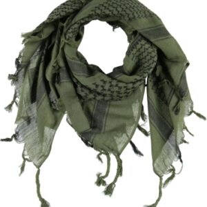 Brandit Shemag Bufanda, Olp Bufanda, Palestina Arafat-Tuch, 110x110 CM, 100% Algodón Muchos Colores