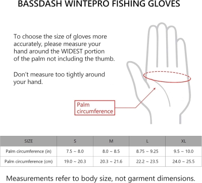 68ba1238a4c37b104bb54a82a3a8ea58701bc417092bc3aed853e.jpg Bassdash WintePro - Guantes de Pesca aislados repelentes al Agua con Forro Polar Guantes de Invierno para Hombres y Mujeres Idea para Pesca en Hielo Caza fotografía Senderismo