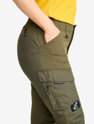 RevolutionRace RVRC GP Pants para Mujer, Pantalones Cargo, Senderismo