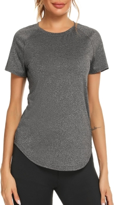 68ba1e0019ad319937e2e3b99a85eaecad85fef41cff70b9732e4.jpg Wayleb Camiseta Deportiva Mujer Manga Corta Holgada de Secado Rápido Camisetas de Malla Mujer Yoga Fitness Top Ropa Deportiva Entrenamiento Atlético