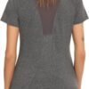 68ba1e0067a483166afee390178b5615ad70ad110d9cd7cdf7fa0.jpg Wayleb Camiseta Deportiva Mujer Manga Corta Holgada de Secado Rápido Camisetas de Malla Mujer Yoga Fitness Top Ropa Deportiva Entrenamiento Atlético