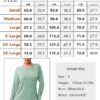 Gyabnw Camiseta Deportivo Mujer Camiseta de Manga Larga Holgada de Secado Rápido Camisetas de Cuello en V Yoga Fitness Running Top Ropa Deportiva Entrenamiento Atlético