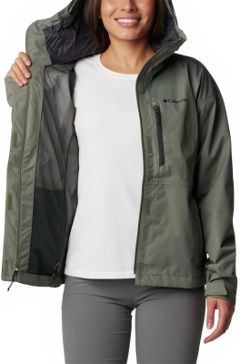 Columbia Hikebound 2 Jacket Chaqueta impermeable para la lluvia Mujer (Pack de 1)