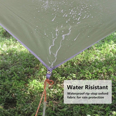 68bac13d5eed8725028175999f2ea873b412e61059d2c6cac4912.jpg Unigear Tarp Rain Fly - Lona Impermeable para Senderismo, Plegable, Ligera y Resistente al Agua, para Acampar y protección contra la Lluvia, la Nieve y el Sol