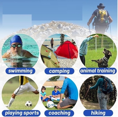 68c07d16b20ded0d12ad2491c6179df5a74c9b31aa22cf8033885.jpg CABLEPELADO Silbato Supervivencia | Silbato Emergencia | Silbato Deportivo| Aleación de Aluminio | Apto para Actividades al Aire Libre