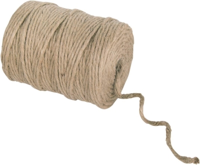 68c1f0a19ddcfe4d155523172ac199fdfb7addad62dff26a01a46.jpg Rayher Hilo de Yute, Sextuple, 6mm Ø, Natural, Bobina 120m