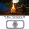 68c1f2aa82e55e07d825745e99937282583fa2b367926a437f4a5.jpg Arrancador de Fuego, Herramienta de Arranque de Fuego, Herramienta de Encendido de Carbono, Herramienta de Supervivencia, para Exteriores, CAM, Caza, CAM, Senderismo, Picnic