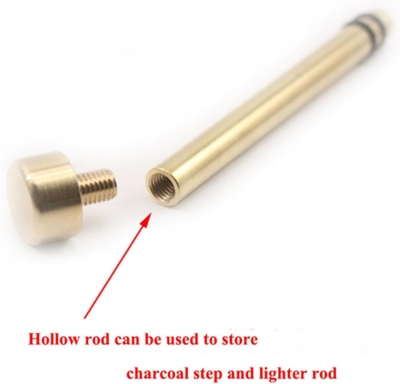 68c1f300c3789ce7e2ff818deec126e7f4aa52354e13edce4c1e2.jpg Pistón de fuego - Encendedor de pistón de fuego de metal, manguera de incendio de emergencia de compresión adiabática | Equipo y equipo de supervivencia, herramienta de superv