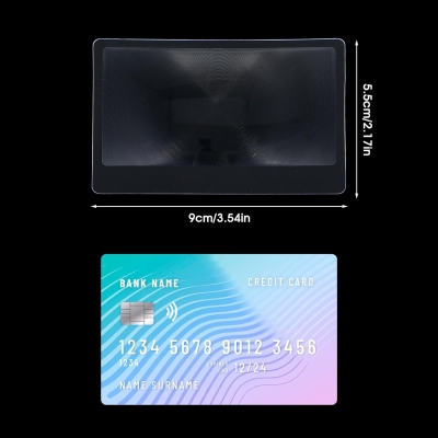 68c1f3b1a1d4ed265d28c88dcce8a0c8900f66611ebf790e3a2e9.jpg YUXIANLB 20 lentes Fresnel, 3 lentes de lupa de bolsillo tamaño cartera, lupa de tarjeta de crédito, lupa de joyería, lupa para lectura o iniciador de fuego