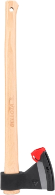 68c45c2aa7119b1e77b7e0c9d7b27a0c4ab73d2dd4395af9e2ff0.jpg Bellota 8130-2000C - Hacha Vizcaína para la Tala de Árboles, Corte de Leña, Corte de Troncos y Rajar la Madera, Peso de la Cabeza 2 Kg, Mango de Madera
