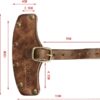 68c45f55abe8ccfeab679031c2d62f3080bb6b41a6b07f2638c8f.jpg Tourbn TOURBON - Funda de piel gruesa clásica para hacha de hacha, funda de piel para cabeza de hacha, protector individual