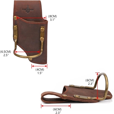 68c460e2a48decf52cfedc261d8bb65cf8ef634005468777777bb.jpg TOURBON - Herramientas de trabajo de cuero genuino para hacha, alicates para martillo para carpintería