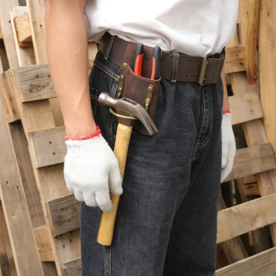68c460e4265f7997c0f245517019f1dba90bdd59e1f4393b0112d.jpg TOURBON - Herramientas de trabajo de cuero genuino para hacha, alicates para martillo para carpintería