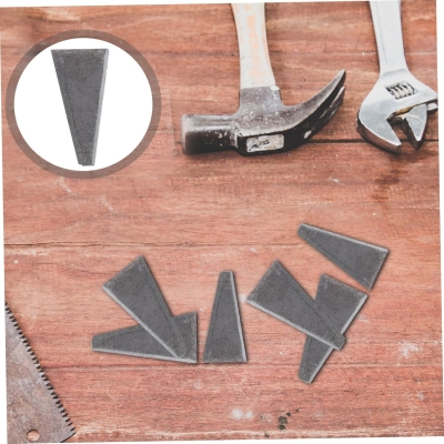 68c461d956a9177602628348466533f4766092ac4621ef1b7ae68.jpg OSALADI 20 Piezas De Fijación De Cuña Triangular Para Martillo Acero Al Carbono Mango De Madera