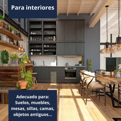 68c4620a54a0ea87586bb1b6f1b7678de8ec5921a80ea9819f409.jpg La Baille - Aceite de linaza para madera en pulverizador - Fácil de usar, para interior y exterior. Protege, impermeabiliza y realza el color en muebles, suelos y carpintería.