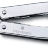 VICTORINOX Herramienta multifunción Swiss Tool Spirit X Plus, 35 funciones, Hecha en Suiza, multiherramienta con hoja bloqueable, incl. estuche de nailon, color plata