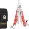 Leatherman Signal - Multiherramienta con 19 herramientas prácticas - Herramienta multifuncional para uso al aire libre y camping - con funda de nailon, guayaba, 14 cm