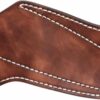 Tourbn TOURBON Funda de Cuero para Cuchillo Horizontal para cinturón, Funda EDC, Bolsa de Herramientas para Cuchillo Recto, Regalo Hecho a Mano para Hombres, T-LP00414