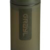 GRAYL GeoPress 710ml Filtro de agua para exteriores Agua potable I Elimina el 99,99% de todas las bacterias y virus I Perfecto para camping, supervivencia y viajes (Olive Drab)