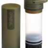 68c69d2756ab38c69eedb0cae28d6f89532fb6b4ee9754e9c930a.jpg GRAYL UltraPress 500ml Filtro de agua para exteriores Agua potable I Elimina el 99,99% de todas las bacterias y virus I Perfecto para camping, supervivencia y viajes