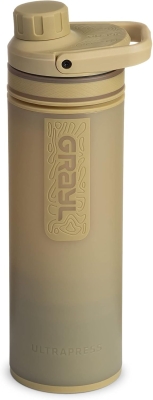 GRAYL UltraPress 500ml Filtro de agua para exteriores Agua potable I Elimina el 99,99% de todas las bacterias y virus I Perfecto para camping, supervivencia y viajes