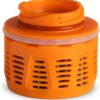 68c69ff03397cfbbd0016dc100377ee2a6cbe7a0b8b32dd66f9a6.jpg Grayl GeoPress - Cartucho de repuesto compatible con válvula One Way, color naranja
