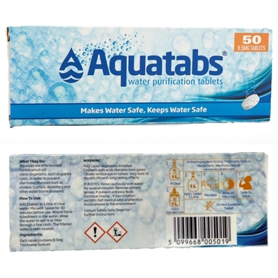 Tucuman Aventura - Pastillas purificadoras de agua