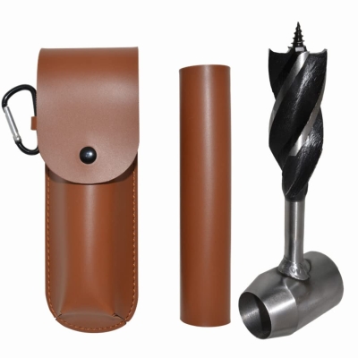 68c6abe025f40327b87413da3aeaf3d3a99d93f258ac7b2d6e1a5.jpg Taladro de Tornillo Manual Herramienta de Supervivencia Multi-Uso Bushcraft Settler Llave Al Aire Libre Escocés Ojo Madera Clavo