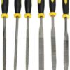 68c6ca8dcfb46348daaae5accba8c014d663502620e5e24756eae.jpg BE-TOOL Juego de 6 limas pequeñas de mano para madera y afilar con agarre suave para madera y metal blando