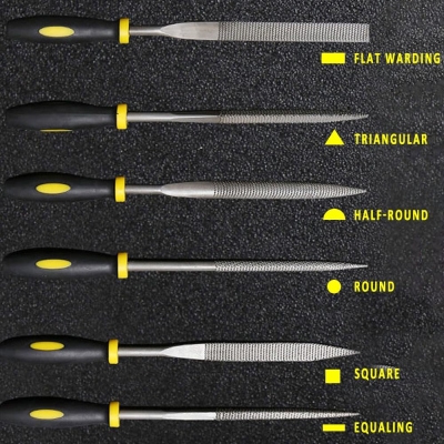 68c6ca8e416de7ea7f0918e7cfb71452cb13984aeecb10ac3a87a.jpg BE-TOOL Juego de 6 limas pequeñas de mano para madera y afilar con agarre suave para madera y metal blando