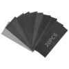 68c6de3b901dd1352d665aa6bdd07c895f52ae4a7458a7097727a.jpg Sruhrak 93x230mm Papel de Lija al Agua, 20 Piezas de Lija de Grano 120 a 3000 para la Preparación de Superficies de Madera, Metal, Automoción y Plástico.