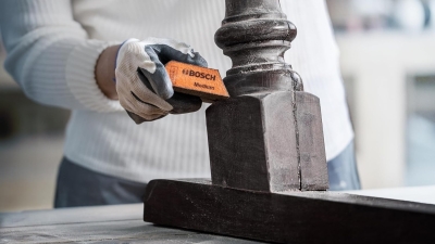 68c6e0133c2bfc9ca7296808d6eac073be84f35f11fe31664f5b7.jpg Bosch Professional 3X Tacos Expert S471 convencionales (para Madera Blanda, Pintura sobre Madera, 69 x 97 x 26 mm, Grado de finura Medio/Fino/Muy Fino, Accesorios Lijado Manual)