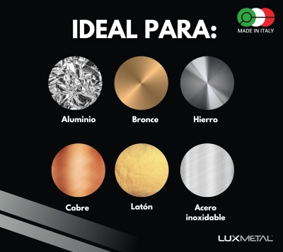 68c6e76ff395a99b7cc3d06d1f5df8f2d73117630cbb5296b439b.jpg Lux Metal - Kit 3 Pastas de Pulido Abrasivas 350 gr A-B-C Set de Pulido Acero Inoxidable Cera Sólida para Pulir Metales Espejo Aluminio Abrillantadores Cromo Madera Plexiglás Mármol Cobre Plástico