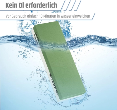 68c6e92ccc011730110488ae6bd1d06973478ec702f687d6e5657.jpg Razorri Juego de piedras de afilar, piedras de afilar de grano 400/1000 y 3000/8000 de doble cara con piedra de nivelación y piedra plana, guía angular, base de bambú, tiras de cuero