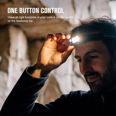 68c6f1086c589c9b73162555f316f45b2f5153614b4c63f3d7929.jpg OLIGHT Array 2 Pro Linterna Frontal Faro LED con Sensor Gestual 1500 Lúmenes 150m con Batería Carga USB 27,5 Horas de Autonomía Luz Roja y Modo SOS Ángulo del Haz Ajustable 60° IPX4 para Camping Pesca