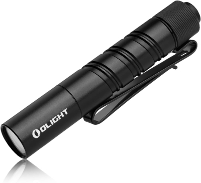 OLIGHT I3T 2 EOS LED Linterna Llavero,Mini Linterna,Antorcha Pequeña Luz Portátil de Alta Potencia,200 Lúmenes,con 2 Modos de Luz,Batería AAA Alkaline Incluida(Negro)