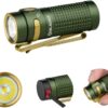 OLIGHT Baton 4 Mini EDC Linterna de 1300 Lúmenes, 170 metros de Alcance, Impermeable IPX8, Lámpara de Mano Recargable y Batería Potente 650 mAh, 30 días Larga Duración