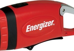 Energizer weatheready 3-LED mosquetón batería Crank luz, Rojo