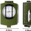 68c7137c3e8811b0ba9c0250dc857289e8656b3388fb8c29f12a0.jpg Gvolatee Brujula Militar Impermeable Brújula Profesional para Orientación con Efecto Fluorescente Compas para Senderismo Acampada Montañismo