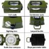 68c7137c630b23c58b34cad969ef466e9c56c9db2f2ae5e9f95d5.jpg Gvolatee Brujula Militar Impermeable Brújula Profesional para Orientación con Efecto Fluorescente Compas para Senderismo Acampada Montañismo