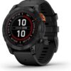 Garmin fēnix ​​7 Pro Solar, Reloj GPS Multideporte con Carga Solar, Pantalla táctil, Linterna LED, frecuencia cardíaca, mapas, música y 22 días de batería, Negro