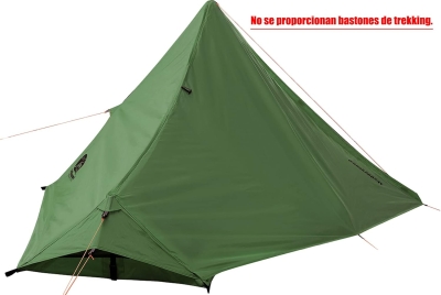 68c7e61579c66abac9568afe82145e23ce91e7f6aee245d73f6e2.jpg Tienda de Campaña para 1 Persona - Tienda Ultraligera para Senderismo, Tienda Impermeable 1 Persona, Tienda Compacta 1 Hombre con Tamaño de Paquete pequeño para Ciclismo(Sin Bastones de Trekking)