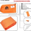 68c7e6165005e1ddacc3ab416f84e3c63df8c7967419e160bb3f2.jpg Tienda de Campaña para 1 Persona - Tienda Ultraligera para Senderismo, Tienda Impermeable 1 Persona, Tienda Compacta 1 Hombre con Tamaño de Paquete pequeño para Ciclismo(Sin Bastones de Trekking)