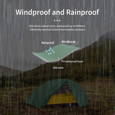 Naturehike Star-River Tienda de Campaña Ultraligera para 2 Personas