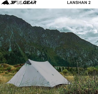 68c92ce3a9fb26335c32fdd1cb865abdb87228d901d60460bbd52.jpg RXFSP 3F UL Gear Lanshan Ultraligera Tent, Tienda de Campaña 3/4 Temporada, Peso Ligero Acampar Tienda, Fácil de Instalar, Ideal para Practicar Senderismo y Actividades al Aire Libre