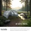 68c9346d92b600232999ed88e7fd1a6d8a9cb0f3fe8491c6d1b31.jpg tectake® Tienda de Campaña Familiar Tipo Túnel, Tienda Campaña XXL para 6 Personas, Tienda Campismo con Protección UV y Repelente al Agua, Cuatro Ventanas, 350x480x195 cm, con Bolsa de Transporte